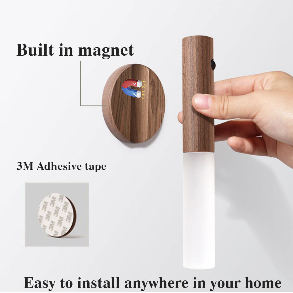 Smartix™ Magnetic Wood Night Light